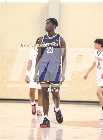 Thumbnail 1 in Cornerstone Christian vs. Aspire Langston Hughes Academy (Super Saturday Showcase) photogallery.