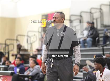 Thumbnail 2 in Cornerstone Christian vs. Aspire Langston Hughes Academy (Super Saturday Showcase) photogallery.