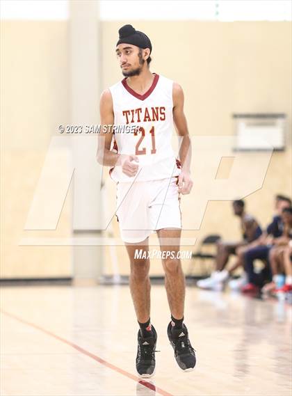 Thumbnail 3 in Cornerstone Christian vs. Aspire Langston Hughes Academy (Super Saturday Showcase) photogallery.