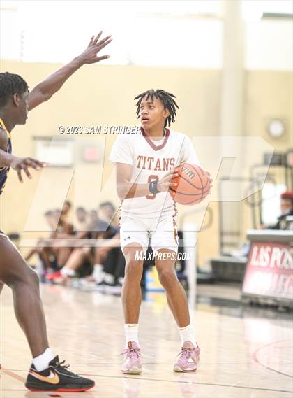 Thumbnail 1 in Cornerstone Christian vs. Aspire Langston Hughes Academy (Super Saturday Showcase) photogallery.