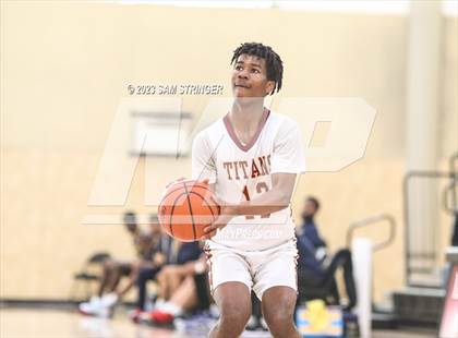 Thumbnail 2 in Cornerstone Christian vs. Aspire Langston Hughes Academy (Super Saturday Showcase) photogallery.