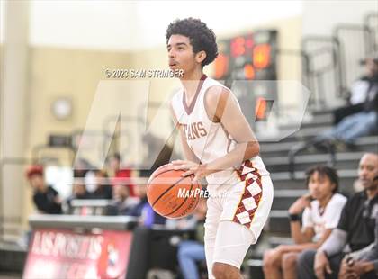 Thumbnail 3 in Cornerstone Christian vs. Aspire Langston Hughes Academy (Super Saturday Showcase) photogallery.