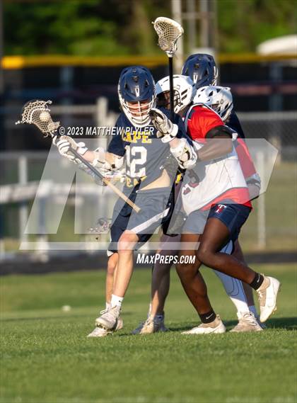 Thumbnail 3 in Cape Fear vs Terry Sanford (NCHSAA 1A/2A/3A Second Round) photogallery.