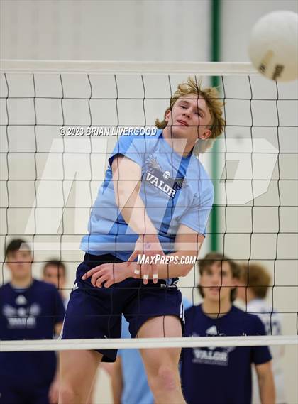 Thumbnail 1 in Eaglecrest vs. Valor Christian (CHSAA 5A Round 2) photogallery.