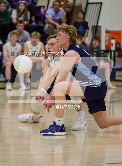 Thumbnail 2 in Eaglecrest vs. Valor Christian (CHSAA 5A Round 2) photogallery.