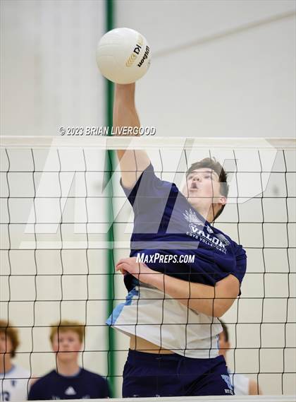 Thumbnail 1 in Eaglecrest vs. Valor Christian (CHSAA 5A Round 2) photogallery.