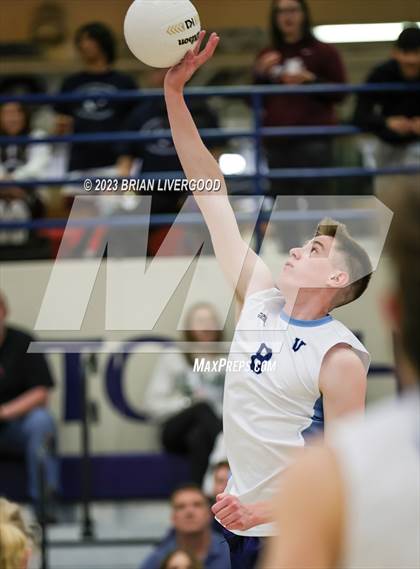 Thumbnail 1 in Eaglecrest vs. Valor Christian (CHSAA 5A Round 2) photogallery.