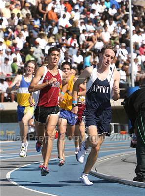Thumbnail 2 in CIF State Championships (Boys 1600 - Final) photogallery.