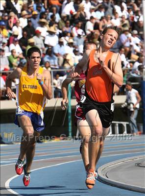 Thumbnail 3 in CIF State Championships (Boys 1600 - Final) photogallery.