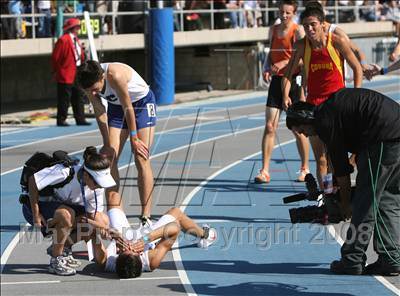 Thumbnail 1 in CIF State Championships (Boys 1600 - Final) photogallery.