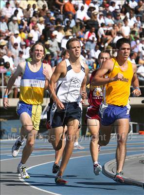 Thumbnail 1 in CIF State Championships (Boys 1600 - Final) photogallery.