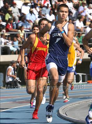 Thumbnail 3 in CIF State Championships (Boys 1600 - Final) photogallery.