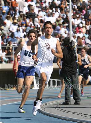 Thumbnail 2 in CIF State Championships (Boys 1600 - Final) photogallery.
