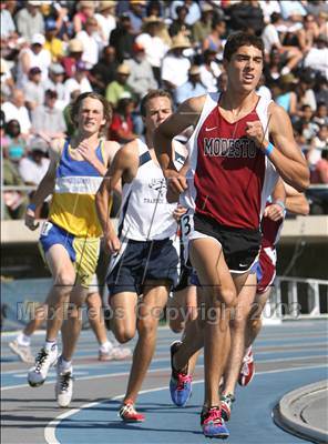 Thumbnail 3 in CIF State Championships (Boys 1600 - Final) photogallery.