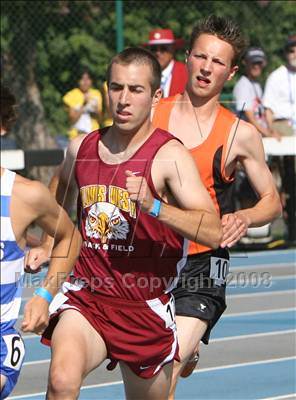 Thumbnail 2 in CIF State Championships (Boys 1600 - Final) photogallery.