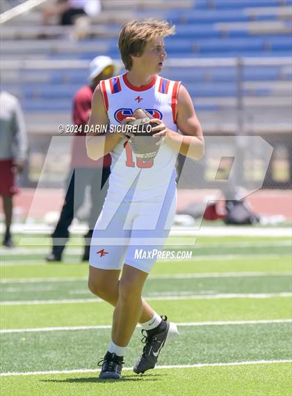 Thumbnail 3 in Perry vs Mountain View (7on7 Gotta Believe Tournament) photogallery.
