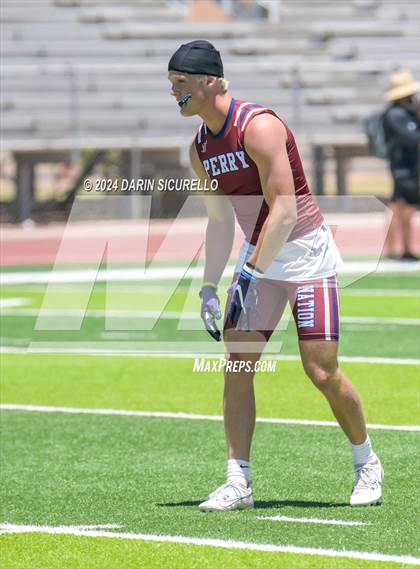 Thumbnail 2 in Perry vs Mountain View (7on7 Gotta Believe Tournament) photogallery.