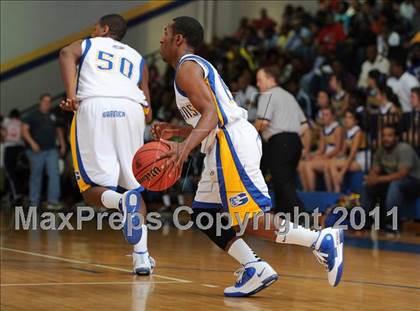 Thumbnail 2 in Southeast Raleigh vs Garner (Greater Neuse River Conference Tournament) photogallery.