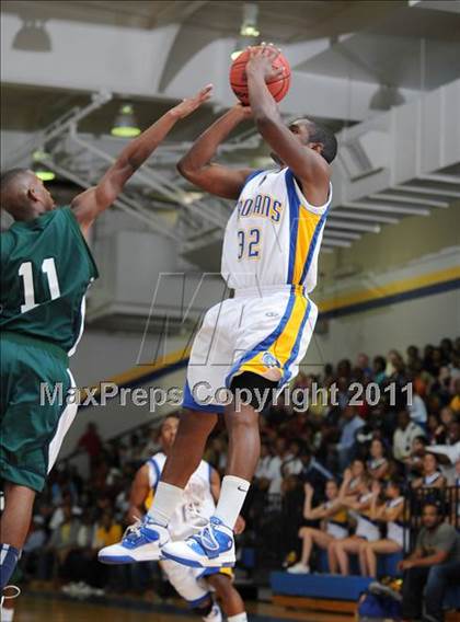 Thumbnail 1 in Southeast Raleigh vs Garner (Greater Neuse River Conference Tournament) photogallery.