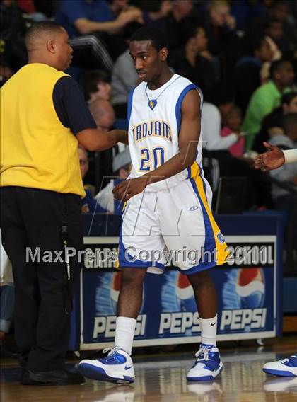 Thumbnail 3 in Southeast Raleigh vs Garner (Greater Neuse River Conference Tournament) photogallery.