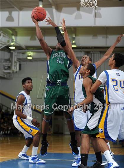 Thumbnail 3 in Southeast Raleigh vs Garner (Greater Neuse River Conference Tournament) photogallery.