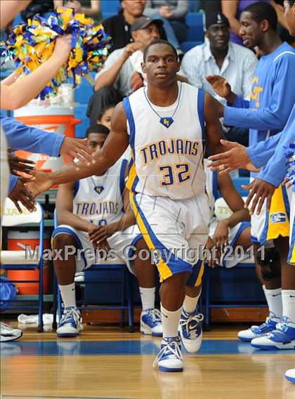 Thumbnail 2 in Southeast Raleigh vs Garner (Greater Neuse River Conference Tournament) photogallery.