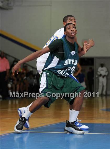 Thumbnail 2 in Southeast Raleigh vs Garner (Greater Neuse River Conference Tournament) photogallery.