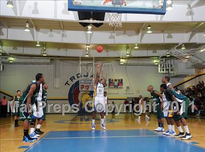 Thumbnail 1 in Southeast Raleigh vs Garner (Greater Neuse River Conference Tournament) photogallery.