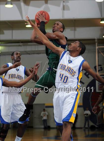 Thumbnail 1 in Southeast Raleigh vs Garner (Greater Neuse River Conference Tournament) photogallery.