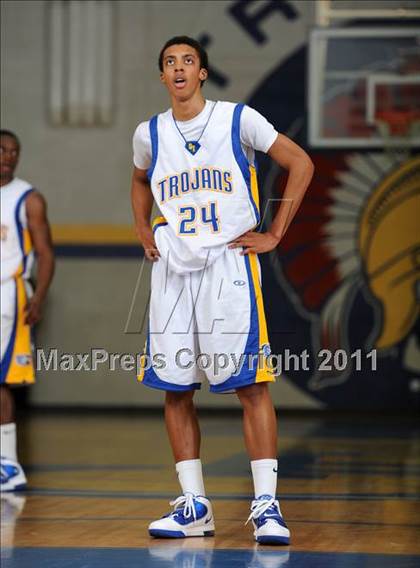 Thumbnail 1 in Southeast Raleigh vs Garner (Greater Neuse River Conference Tournament) photogallery.