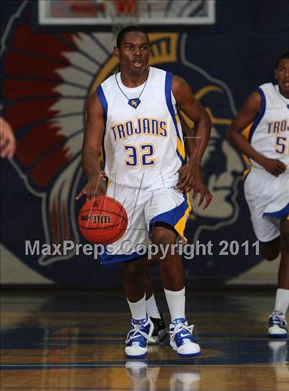 Thumbnail 3 in Southeast Raleigh vs Garner (Greater Neuse River Conference Tournament) photogallery.