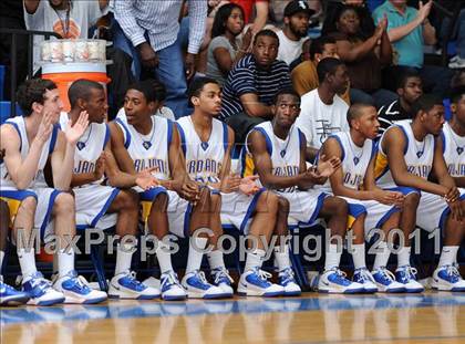 Thumbnail 2 in Southeast Raleigh vs Garner (Greater Neuse River Conference Tournament) photogallery.