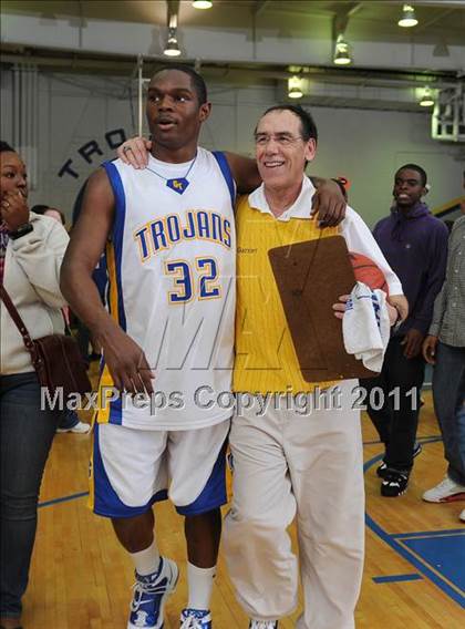 Thumbnail 3 in Southeast Raleigh vs Garner (Greater Neuse River Conference Tournament) photogallery.