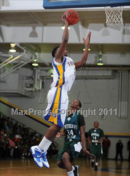 Thumbnail 1 in Southeast Raleigh vs Garner (Greater Neuse River Conference Tournament) photogallery.
