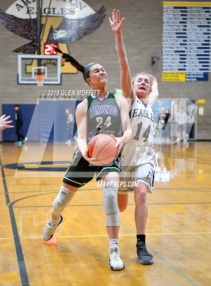 Thumbnail 1 in Edmonds-Woodway @ Arlington (WIAA 3A Playoff) photogallery.