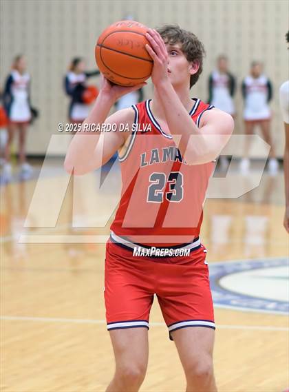 Thumbnail 3 in Seven Lakes vs. Lamar (UIL 6A D1 Basketball Area) photogallery.