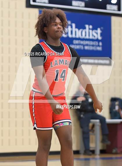 Thumbnail 1 in Seven Lakes vs. Lamar (UIL 6A D1 Basketball Area) photogallery.