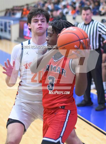 Thumbnail 1 in Seven Lakes vs. Lamar (UIL 6A D1 Basketball Area) photogallery.