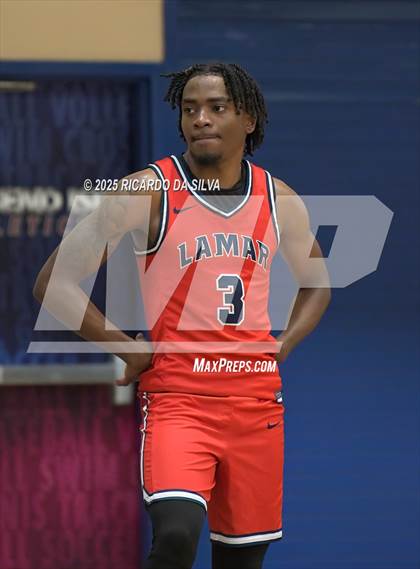 Thumbnail 3 in Seven Lakes vs. Lamar (UIL 6A D1 Basketball Area) photogallery.