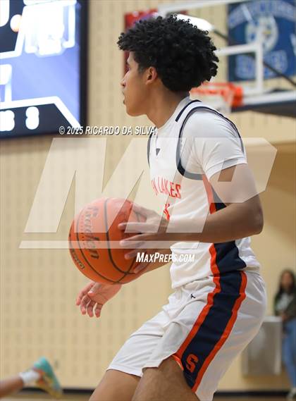 Thumbnail 3 in Seven Lakes vs. Lamar (UIL 6A D1 Basketball Area) photogallery.