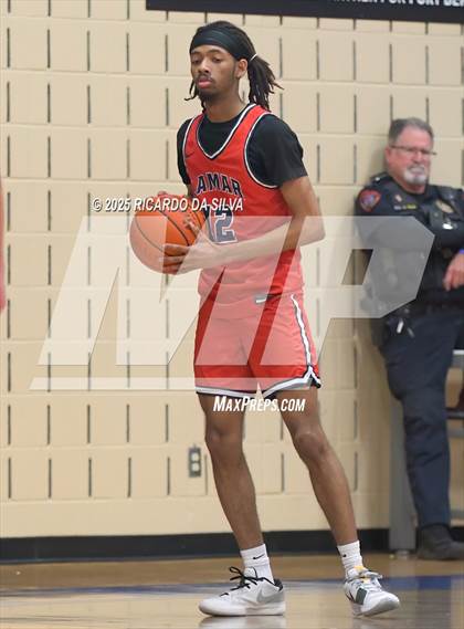 Thumbnail 1 in Seven Lakes vs. Lamar (UIL 6A D1 Basketball Area) photogallery.