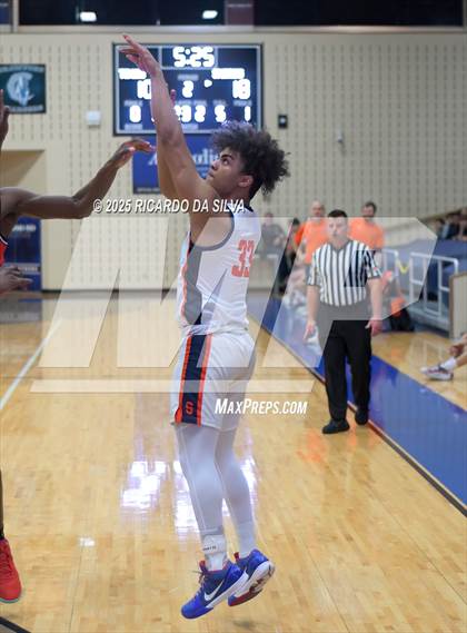 Thumbnail 1 in Seven Lakes vs. Lamar (UIL 6A D1 Basketball Area) photogallery.