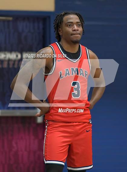 Thumbnail 2 in Seven Lakes vs. Lamar (UIL 6A D1 Basketball Area) photogallery.