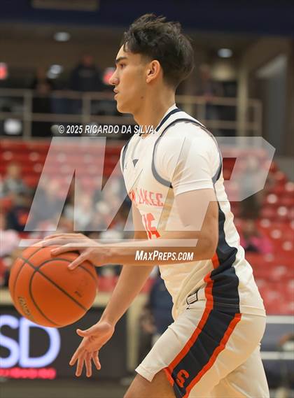 Thumbnail 1 in Seven Lakes vs. Lamar (UIL 6A D1 Basketball Area) photogallery.