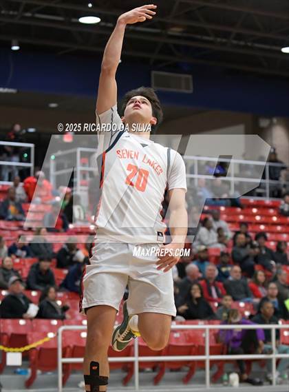 Thumbnail 2 in Seven Lakes vs. Lamar (UIL 6A D1 Basketball Area) photogallery.