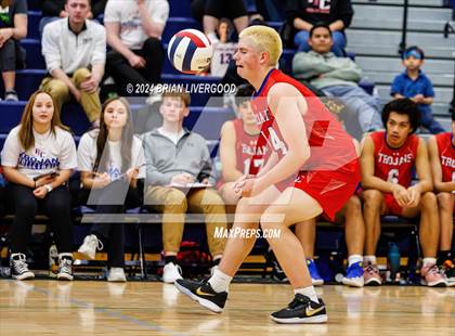 Thumbnail 3 in Fountain-Fort Carson vs. Littleton Public Schools (CHSAA 5A Semifinal) photogallery.