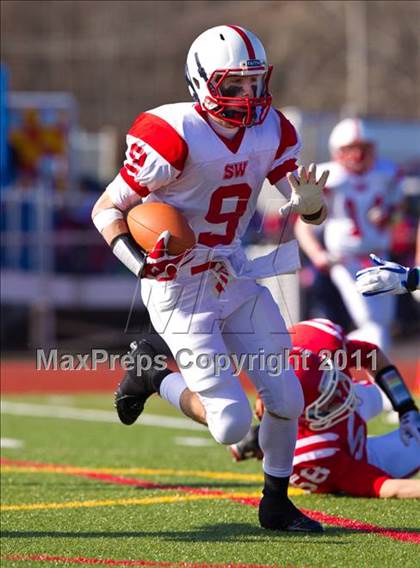 Thumbnail 3 in Southwestern vs. Waverly (NYSPHSAA Class C Semifinal) photogallery.