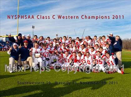 Thumbnail 1 in Southwestern vs. Waverly (NYSPHSAA Class C Semifinal) photogallery.