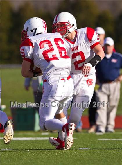 Thumbnail 2 in Southwestern vs. Waverly (NYSPHSAA Class C Semifinal) photogallery.