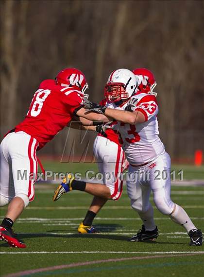 Thumbnail 2 in Southwestern vs. Waverly (NYSPHSAA Class C Semifinal) photogallery.